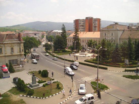 Centrul municipiului Zalău și spațiul public urban